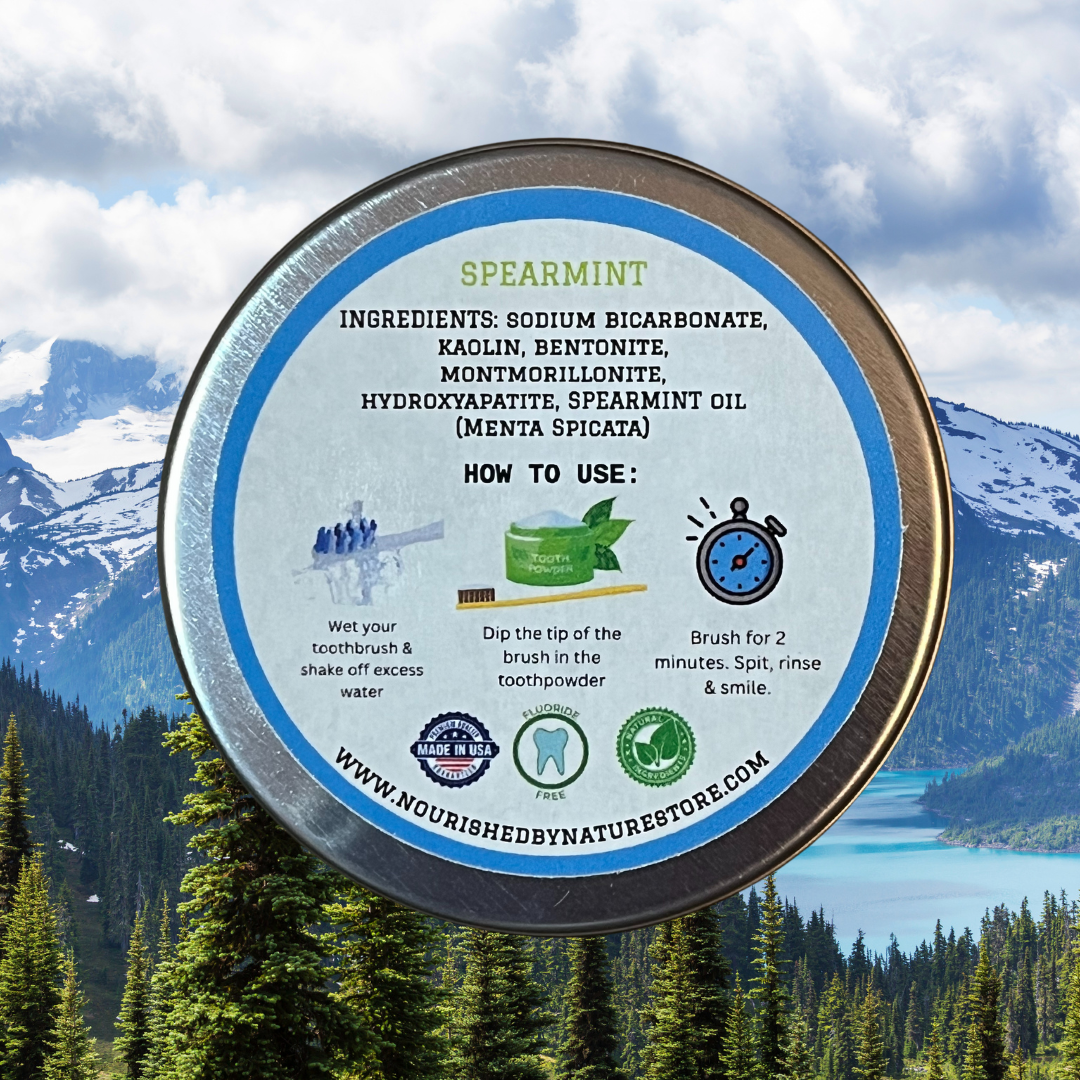 Mineral Tooth Powder (Spearmint)