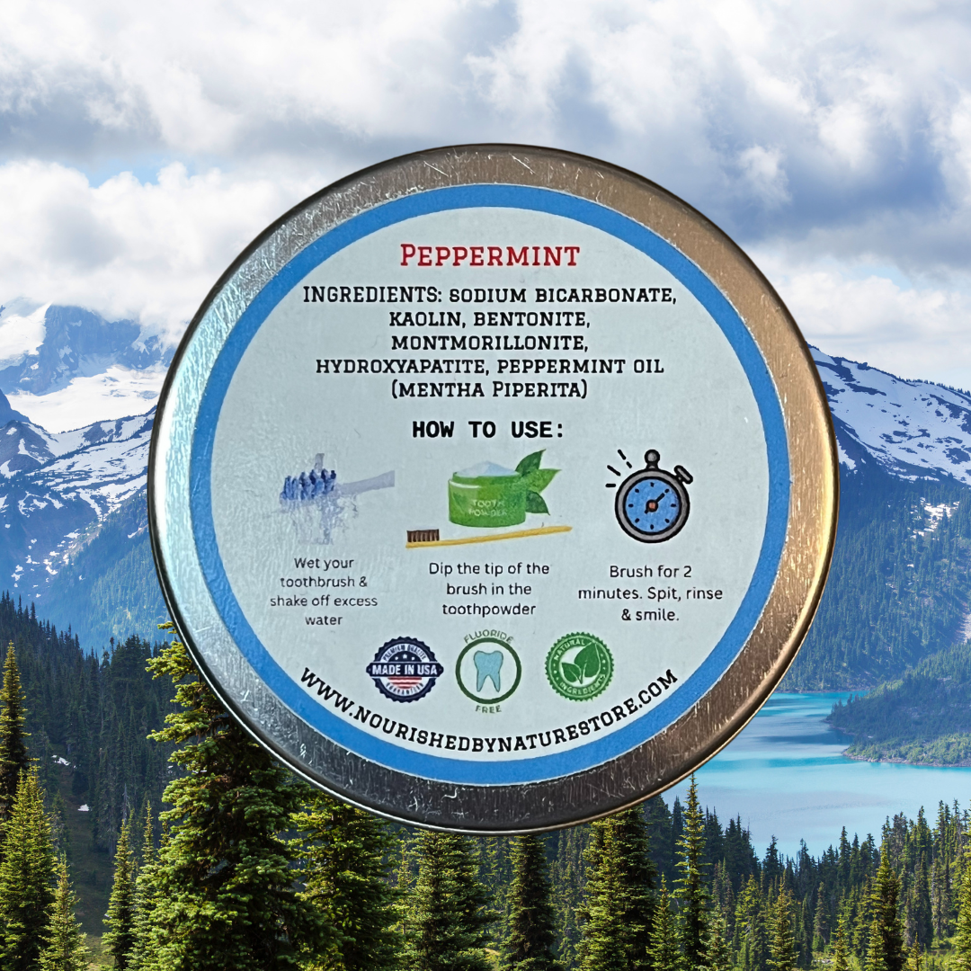 Mineral Tooth Powder (Peppermint)